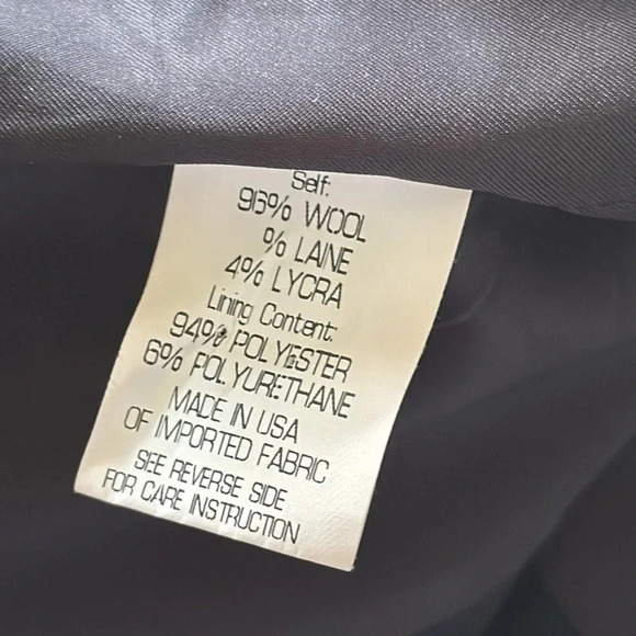 Theory sz 6 wool button close blazer excellent like new condition business work - Picture 9 of 9